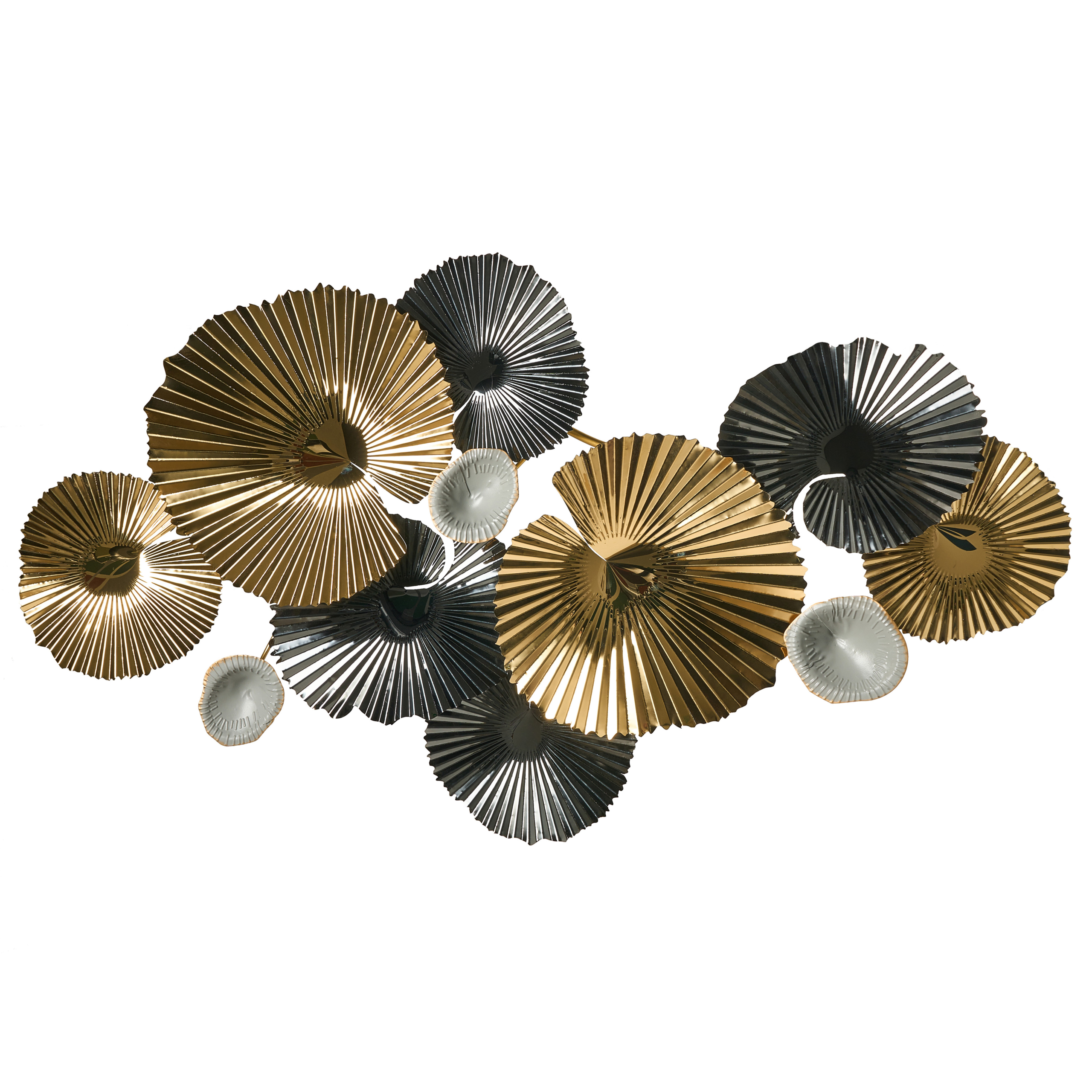 Vægdekoration FRANCIUM 50 cm Metal Multifarvet