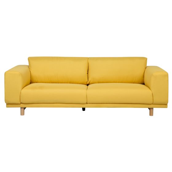 Sofa 3 personers NIVALA Gul