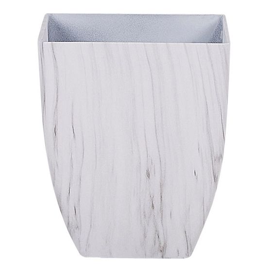 Urtepotte MIRO 28 cm Hvid marmor