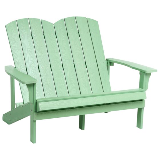 Havebænk ADIRONDACK 125 cm Lysegrøn