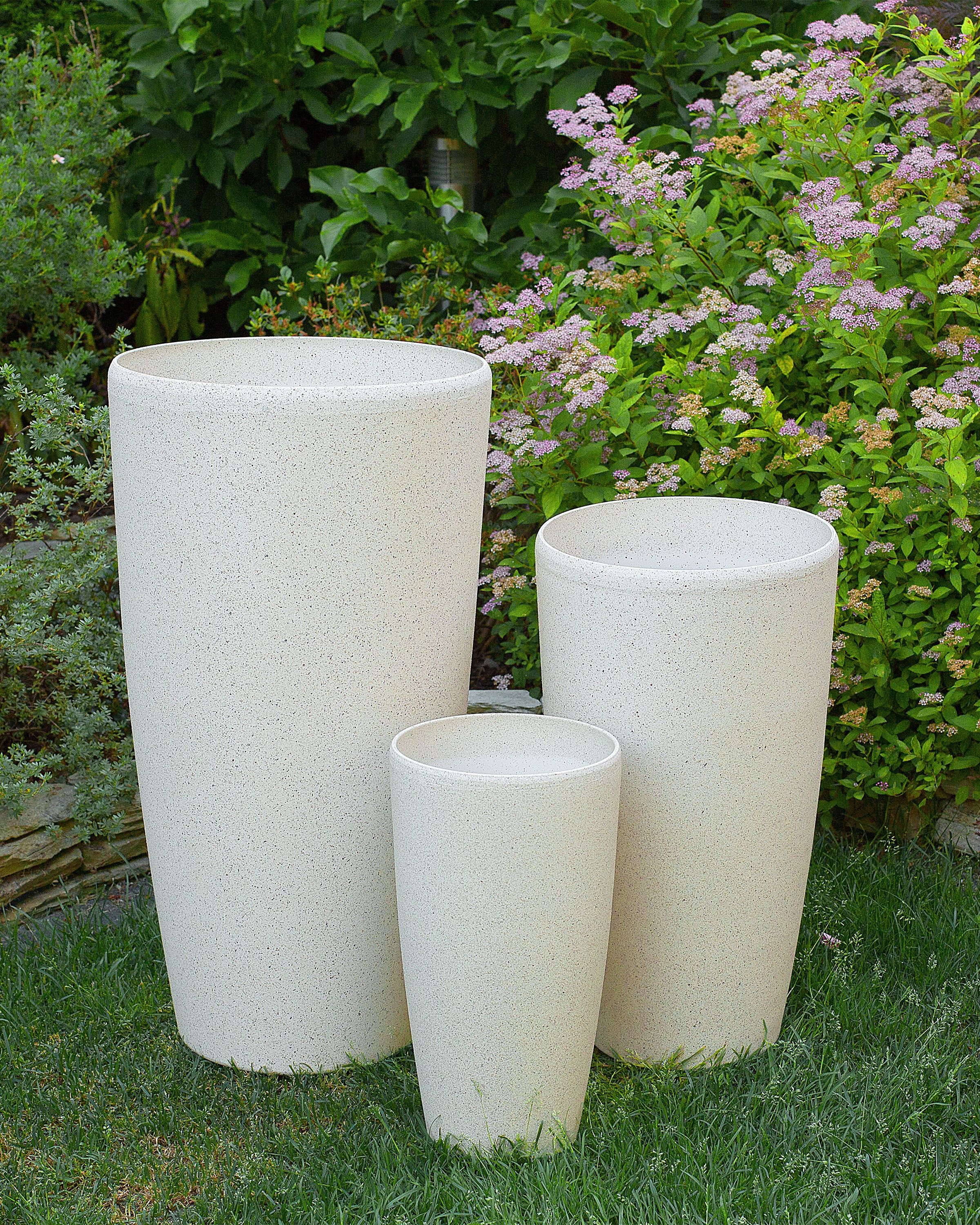 Urtepotte ABDERA 31 cm Lys Beige