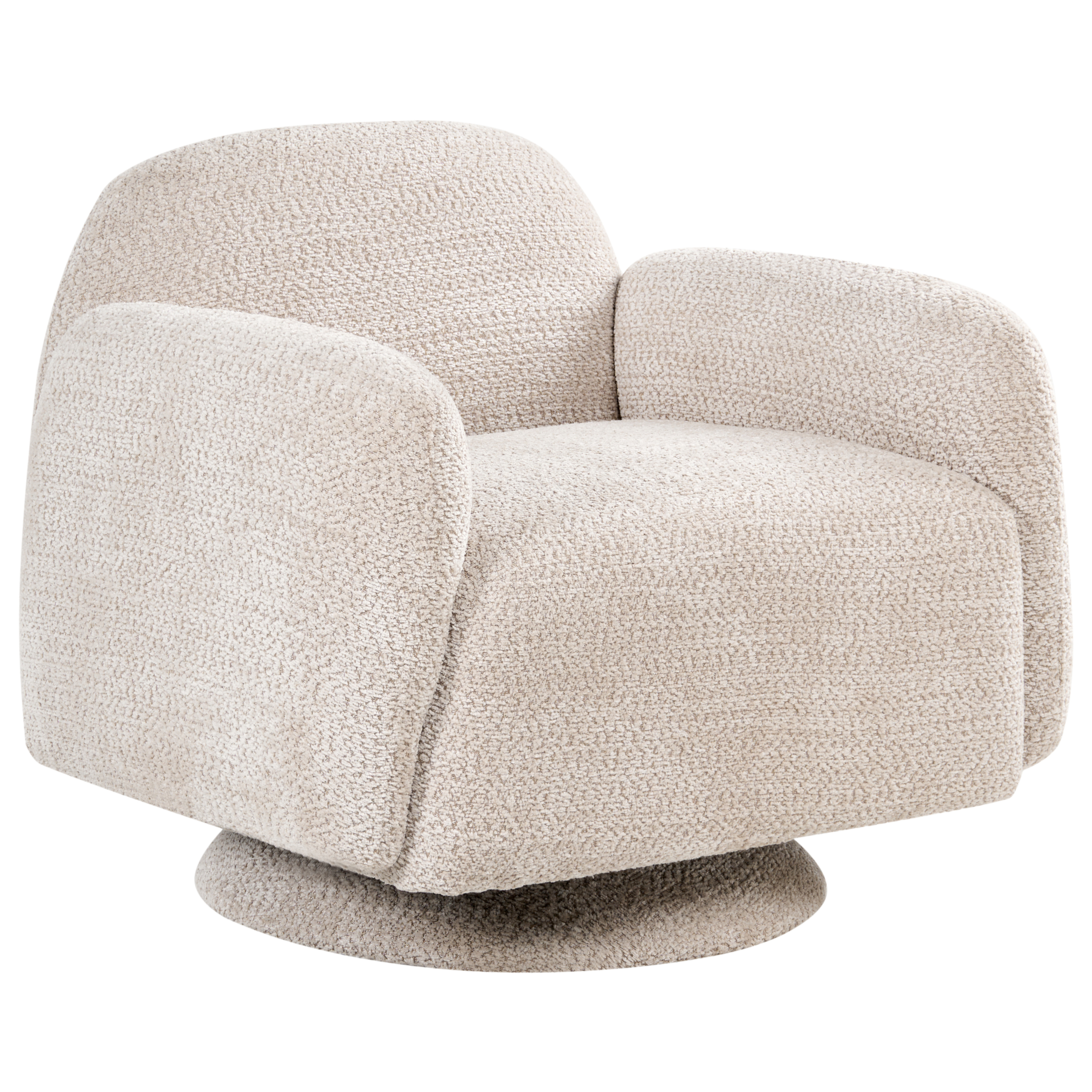 Lænestol med drejefod AAPUA Beige