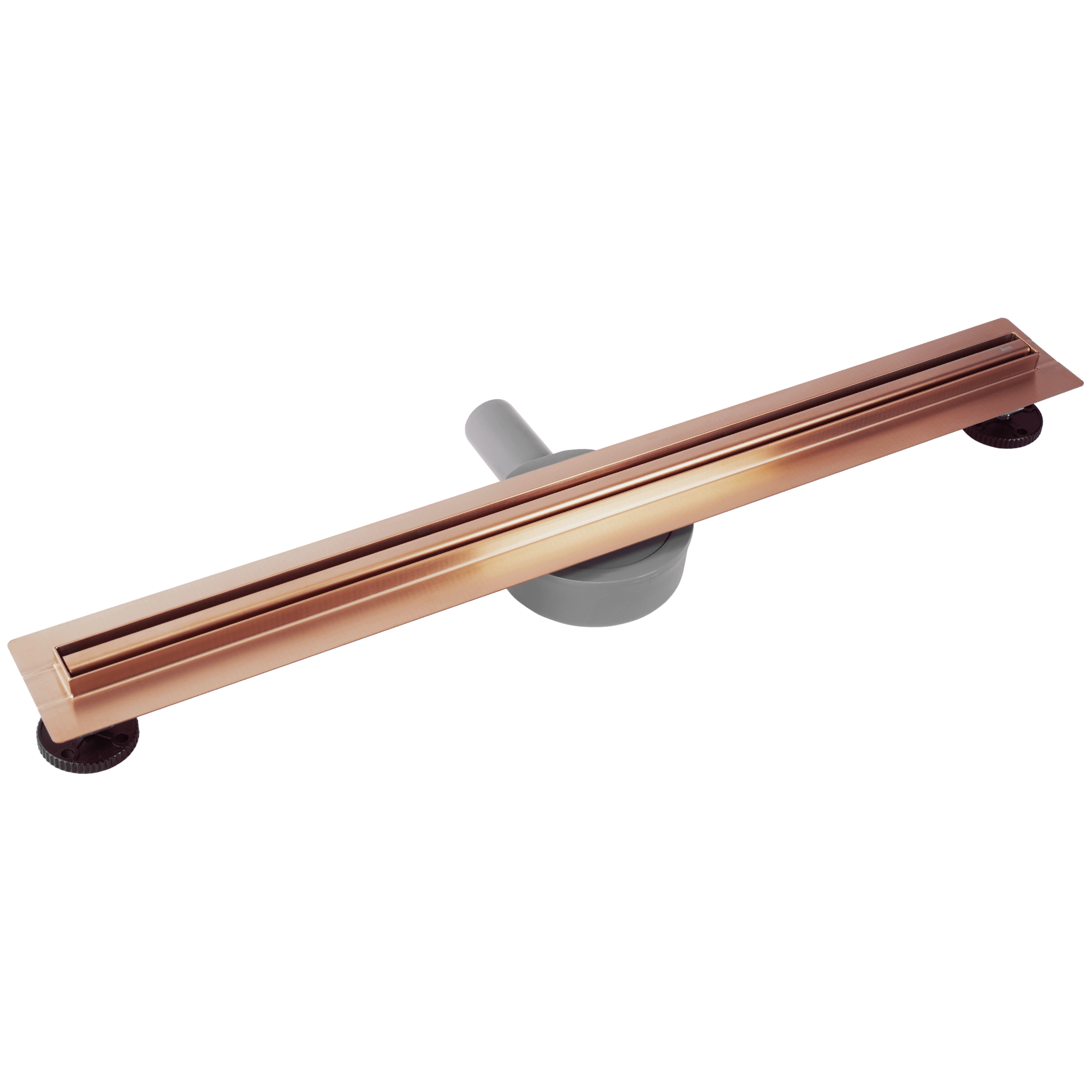 REA linjeafløb NEOX SLIM PRO 1000 Børstet kobber, 104x9x6,5cm