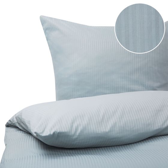 Sengetøj AVONDALE Bomulds-satin 200 x 220 cm Grå