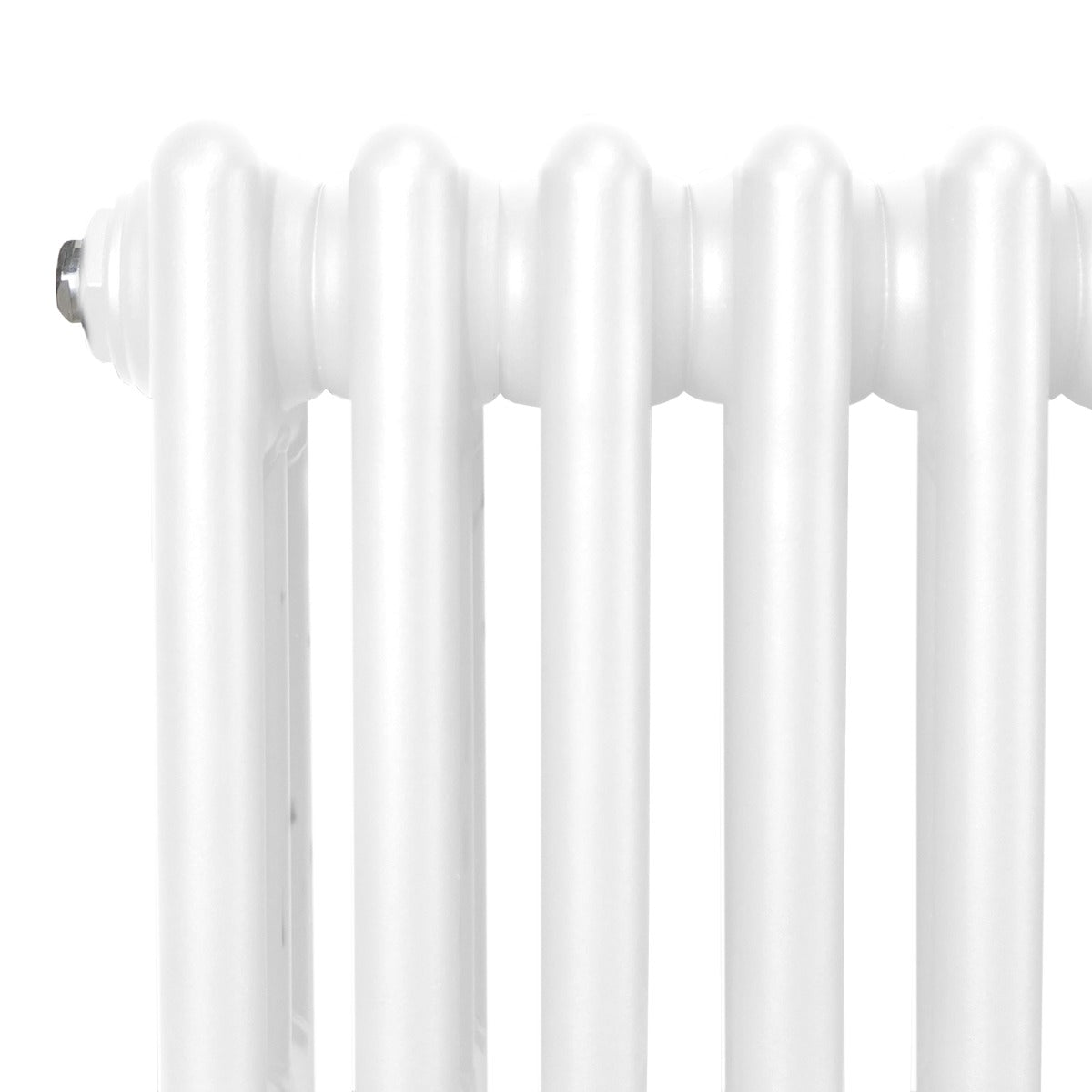 Traditionel 3-søjlet radiator - 1800 x 202 mm - hvid