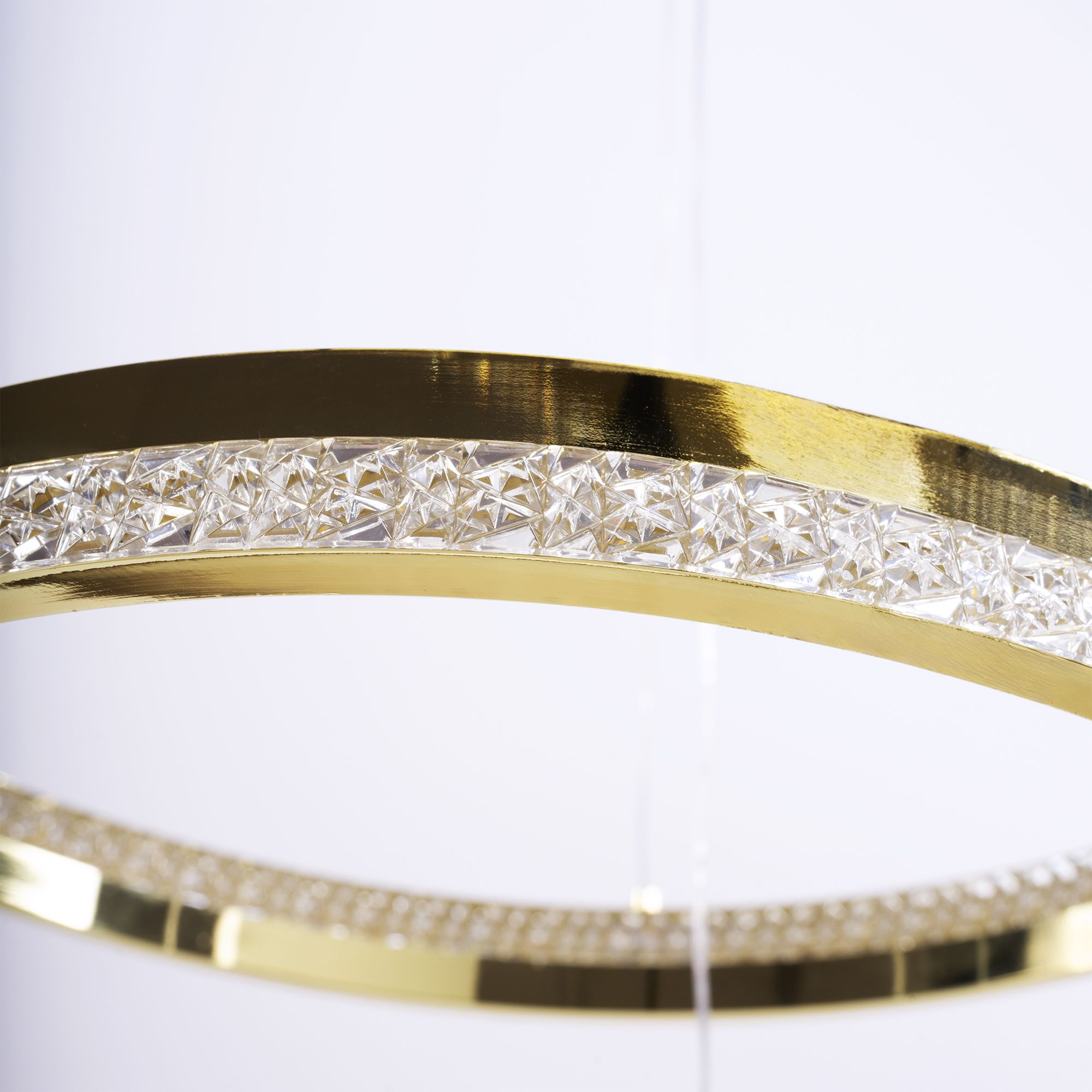 TOOLIGHT hængende loftlampe LHJ043-CP2 LED Guld 60x60x30cm