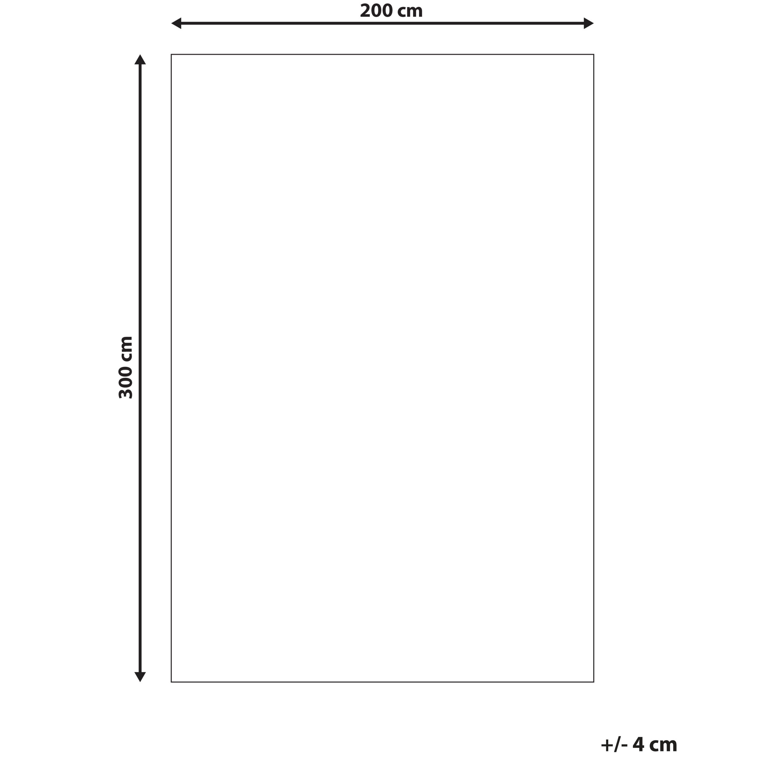 Gulvtæppe MATARIM Lyserød 200 x 300 cm Bomuld