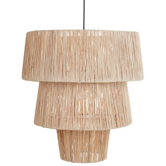 Loftlampe PREMAT Flet Naturlig