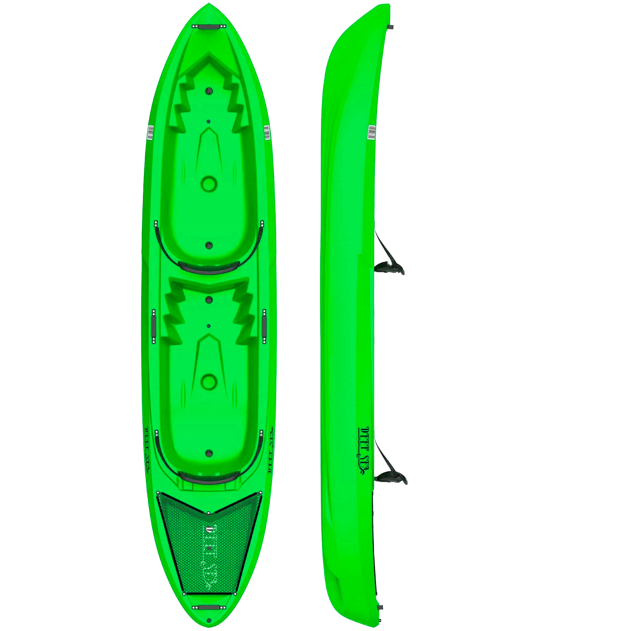 Deep Sea Kajakk 2 personer 360cm, Grønn