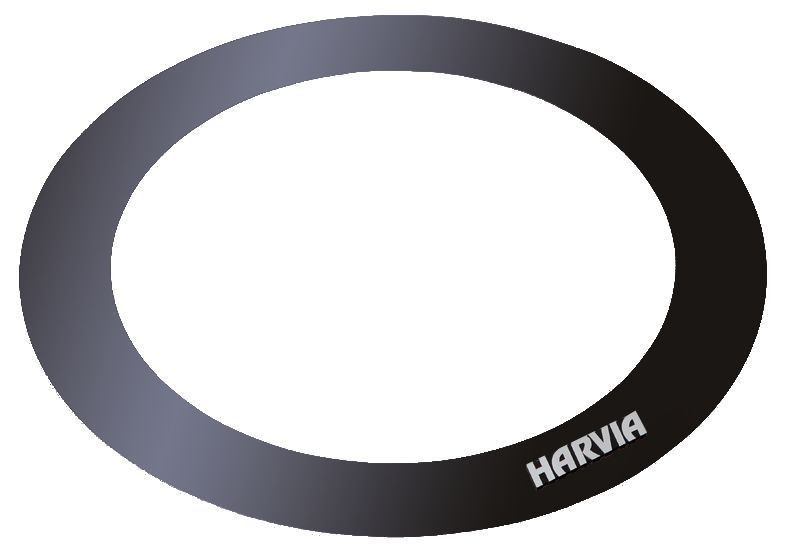 Harvia Indstøbningsflange Cilindro Black Steel