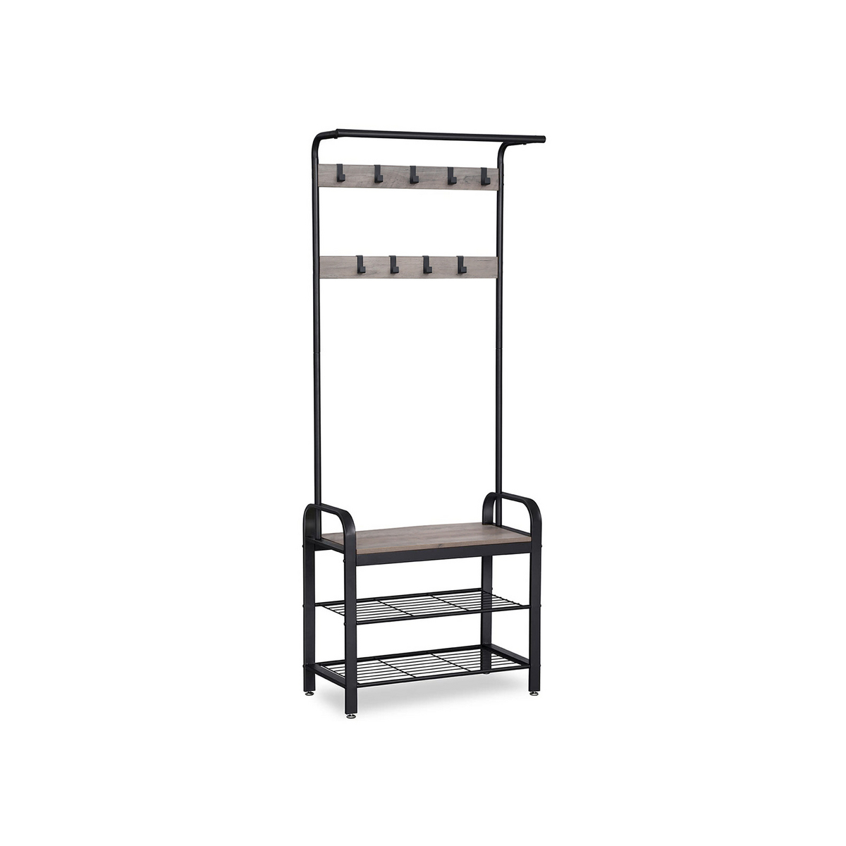 VASAGLE garderobestativ, 33.7 × 77 × 183 cm, HSR040