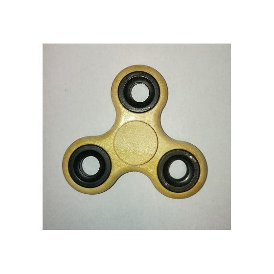 Fidget Spinner Finger Spinner, Børstet Tre