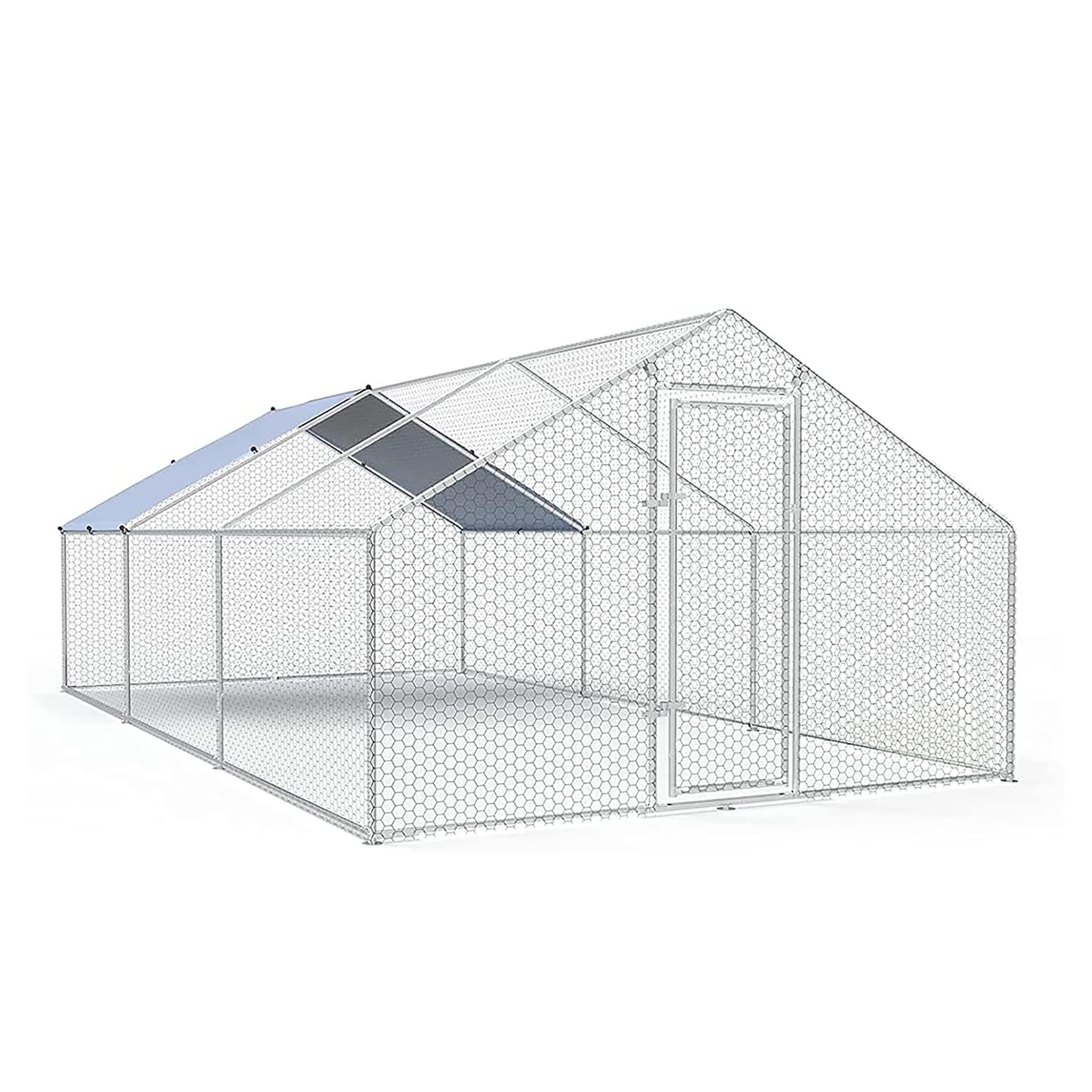 Trekker hønsehus 6x3x2m