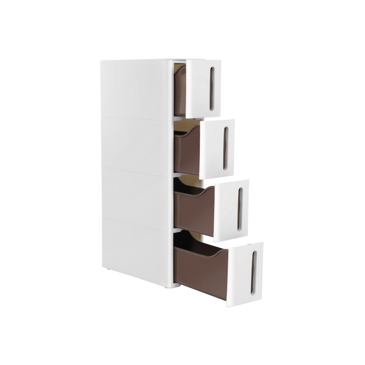 SONGMICS opbevaringsvogn, med hjul, 45 × 17 × 83 cm, KFR008