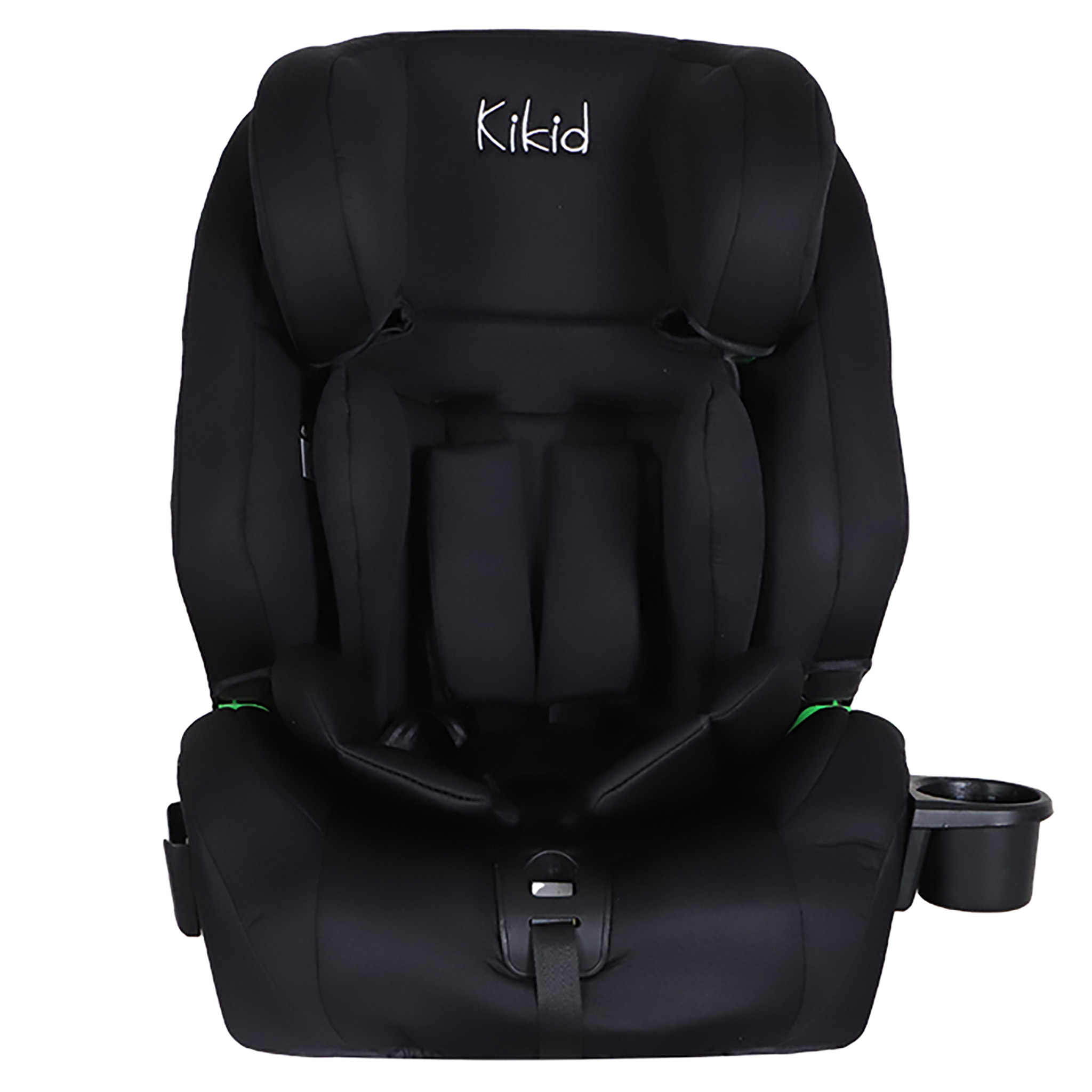 Kikid Autostol Premium 76-150cm i-Size ISOFIX R129, sort