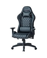 Kuura Gaming Gamerstol RGB, Sort