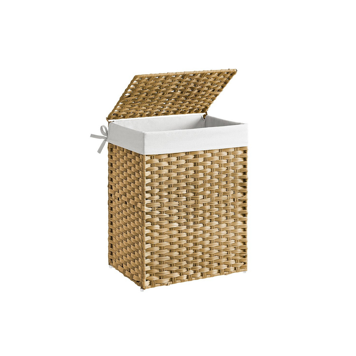 SONGMICS vasketøjskurv, sammenklappelig, 90 L, LCB051
