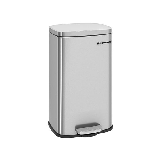 Songmics pedalspand, soft-close-låg, 30 L, LTB003
