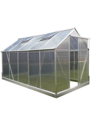 Lykke drivhus sølv 6,0 m2