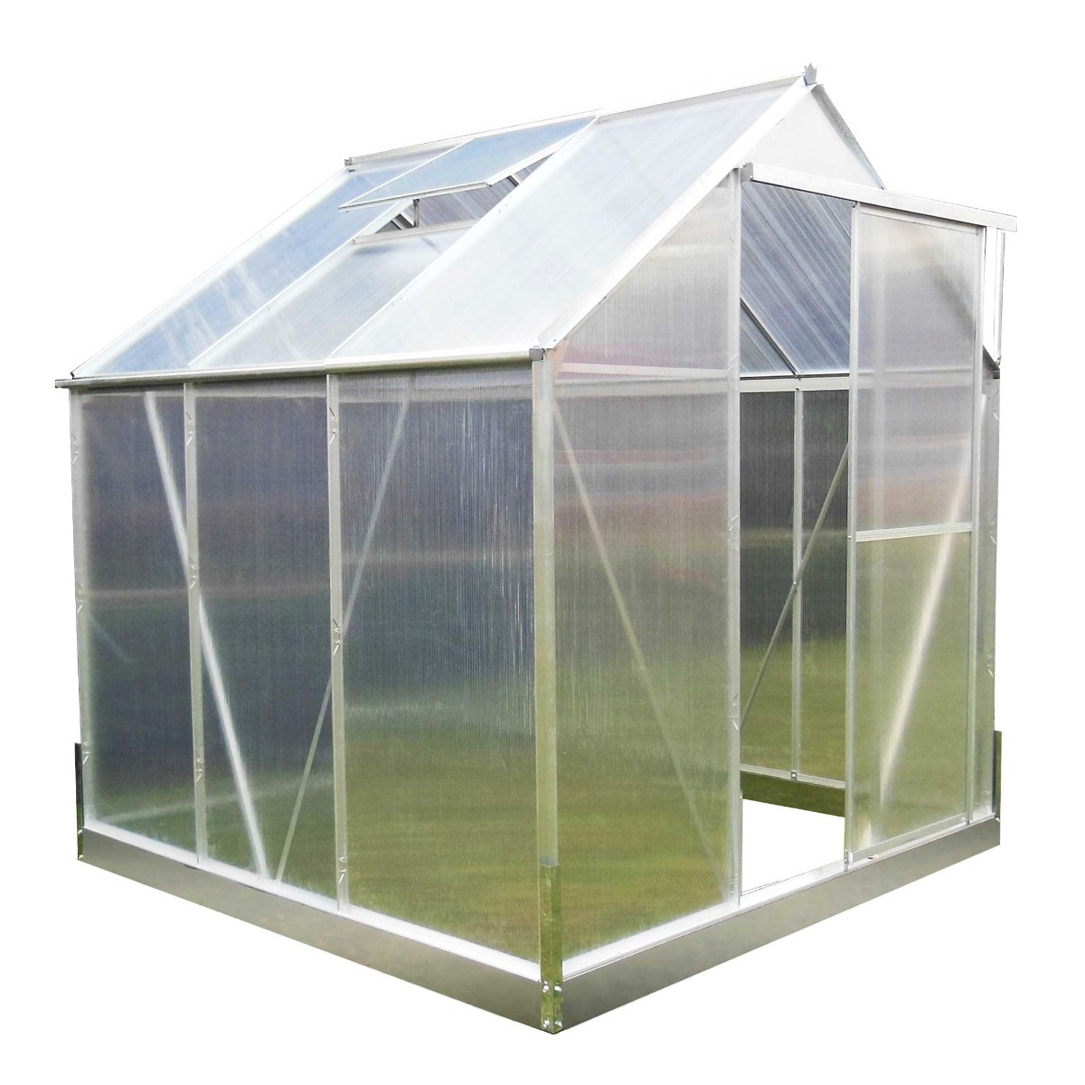 Lykke drivhus sølv 4,8 m2