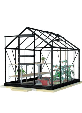 Lykke Drivhus PC 5m2, sort