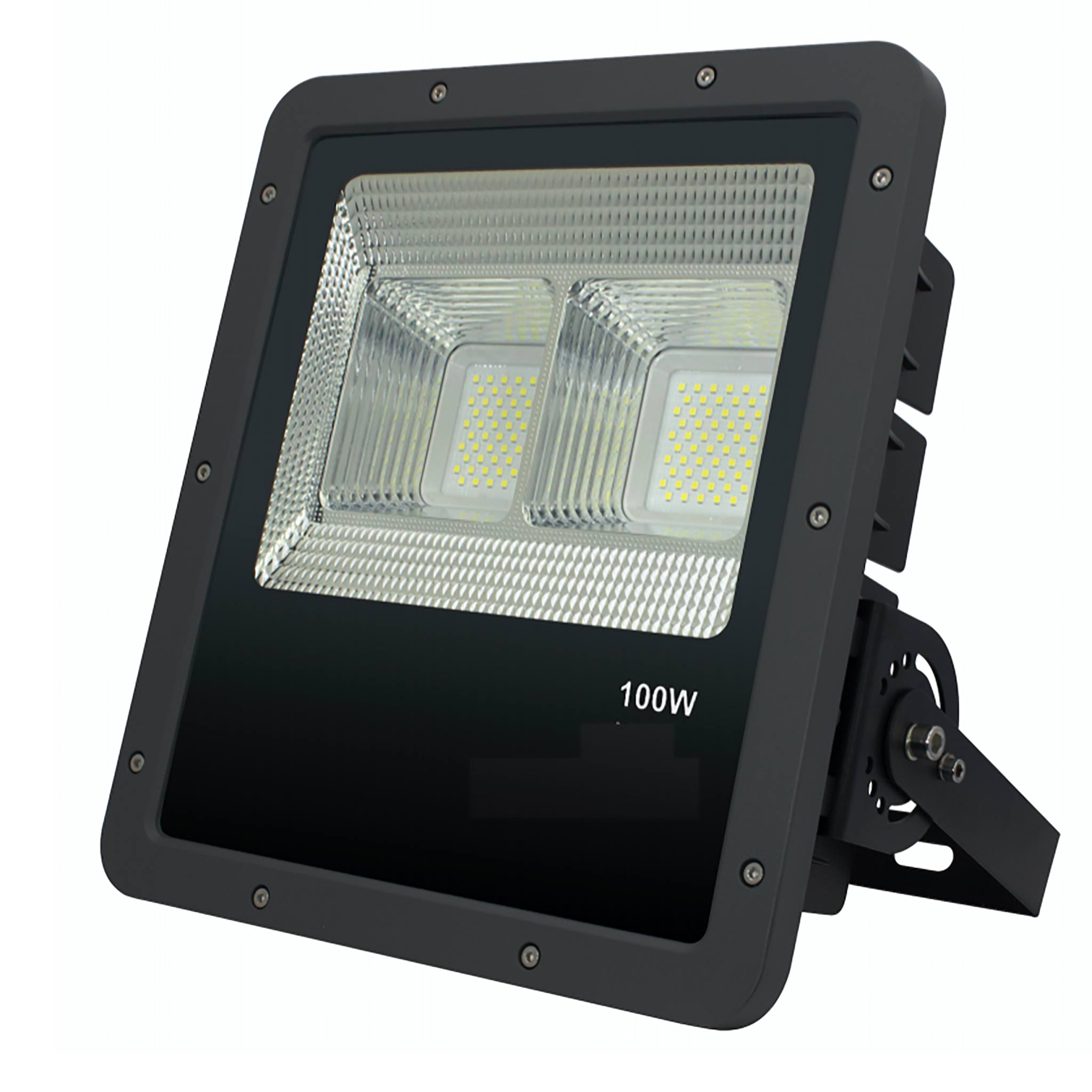 FTlight LED Flomlys Arbeid Platinum 100W, 12000lm, 4500K, svart, 346x314x101mm