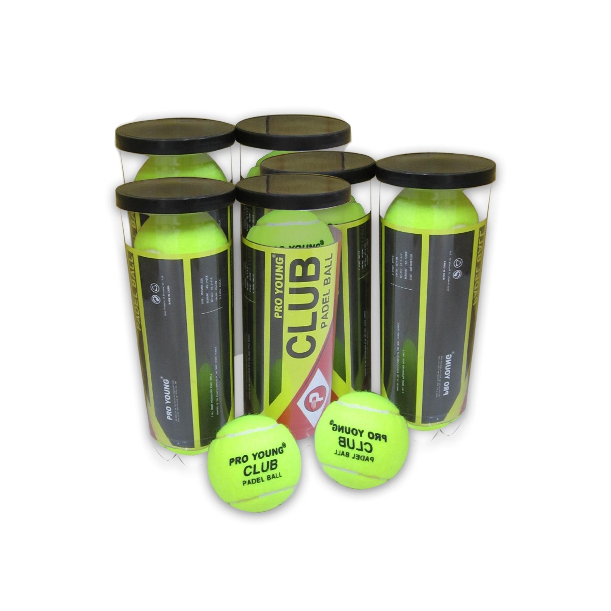 Core padel bold, sæt med 30 bolde