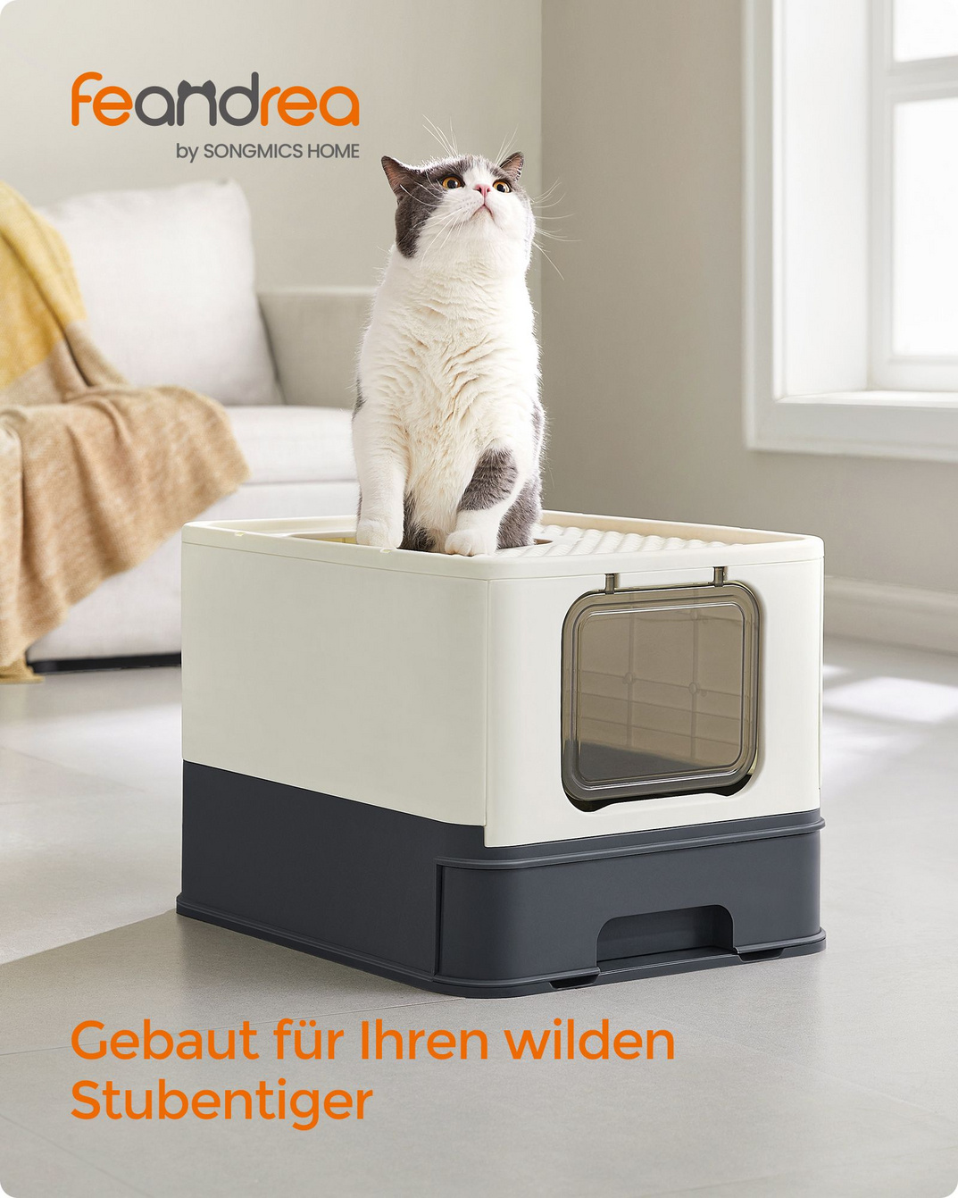 FEANDREA lukket kattebakke, PPT001