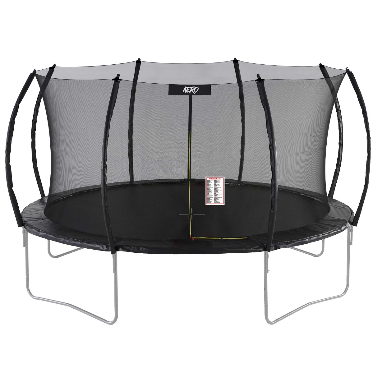 React Aero trampolin 3,66m med sikkerhedsnet