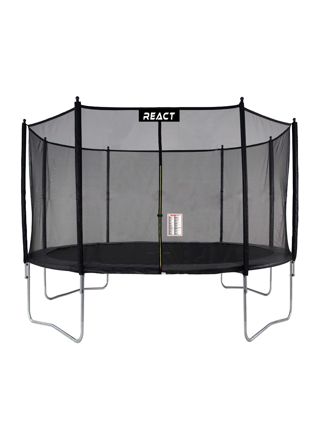 React trampolin 427cm med sikkerhedsnet
