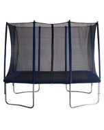 React firkantet trampolin 163x216cm med sikkerhedsnet