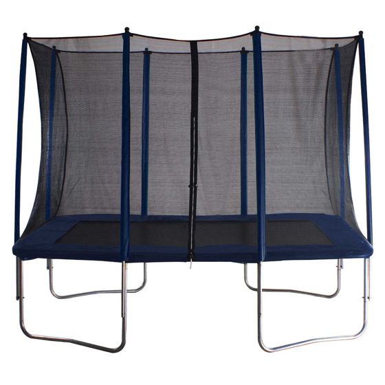 React rektangulær trampolin 213x335cm med sikkerhedsnet