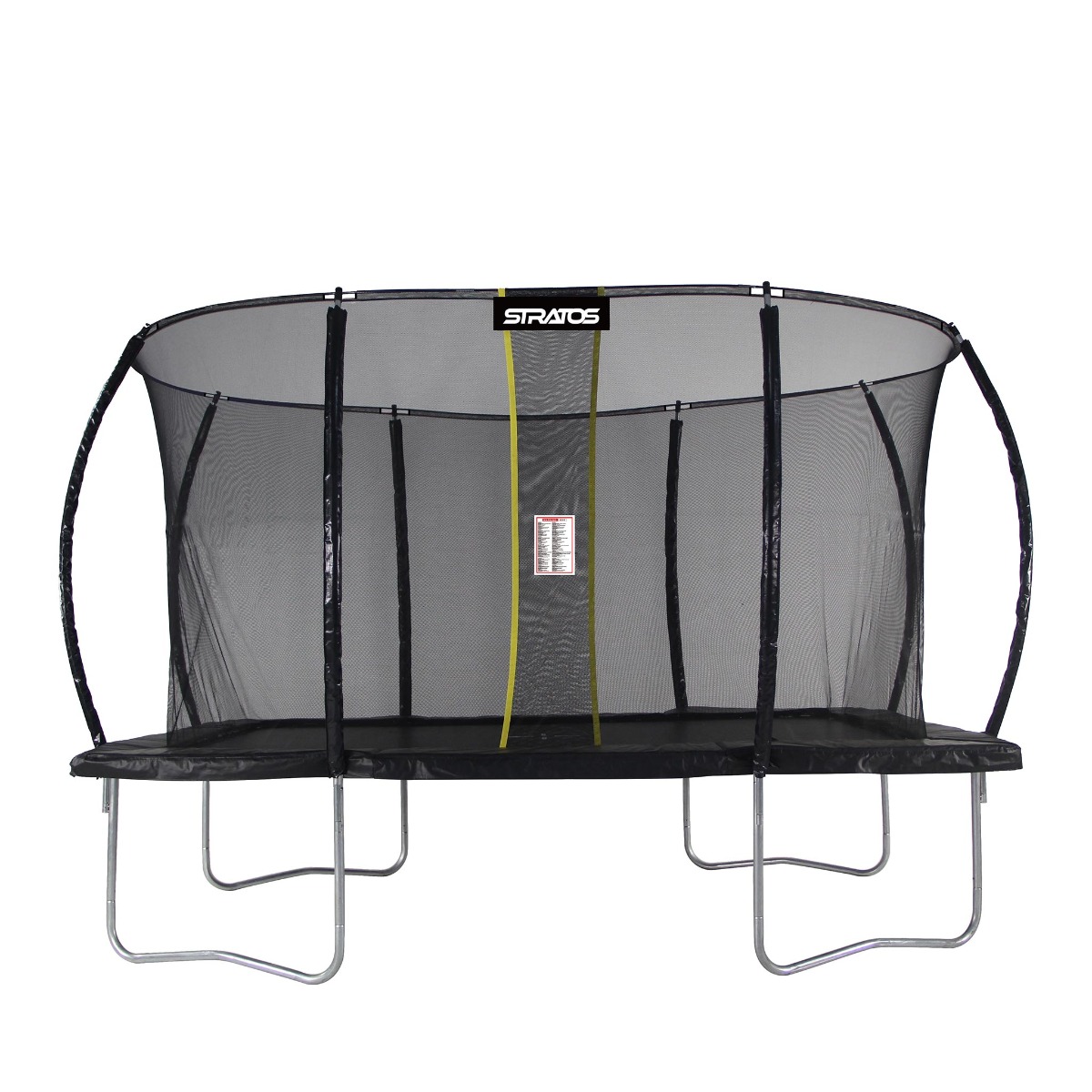 Stratos Firkantet trampolin 244X366 cm