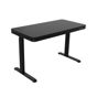 Lykke elektrisk hæve sænkebord 120x60cm Polar, sort