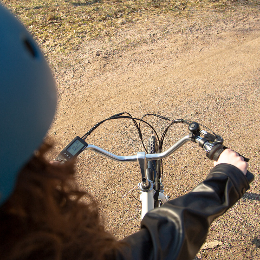 Swoop Elektrisk cykel Classic, Dame 28" Hvid