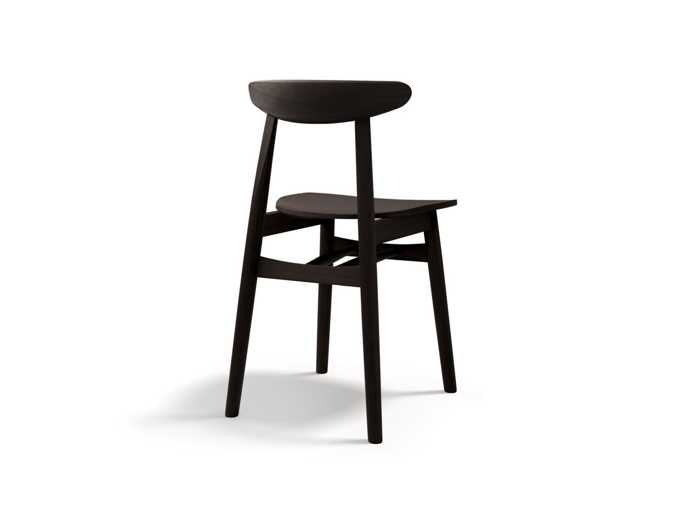 Cosmopolitan Design stole, 2 stk., "Elie", 1-personers, 47 × 42 × 80 cm, bøgeben
