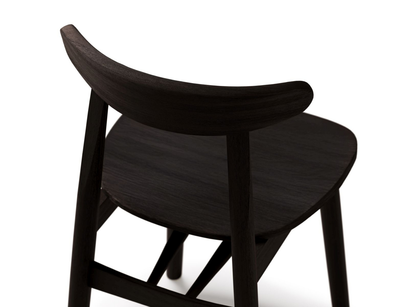 Cosmopolitan Design stole, 2 stk., "Elie", 1-personers, 47 × 42 × 80 cm, bøgeben