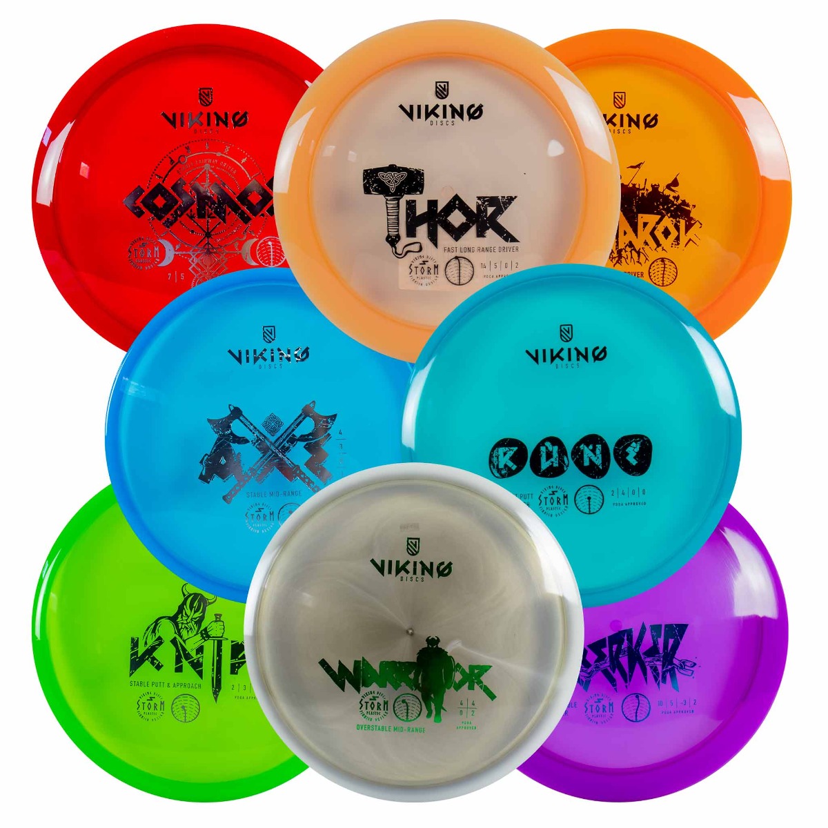 Viking Discs Disc sæt Storm - 8 diske