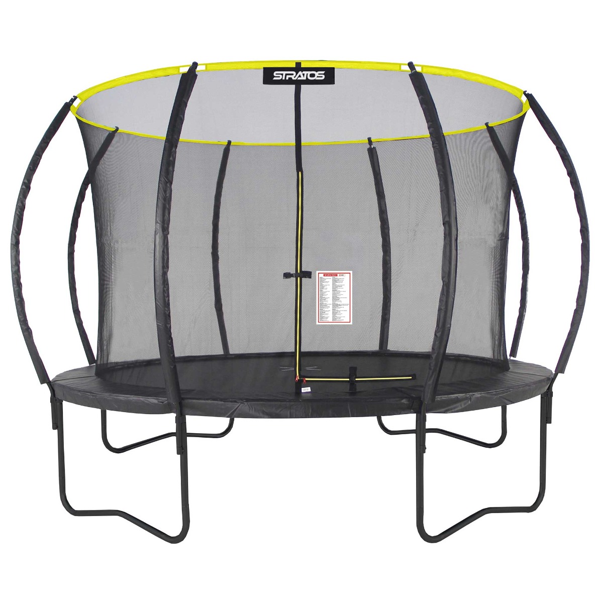 Stratos trampolin 3,66m med sikkerhedsnet