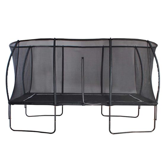 Stratos Firkantet trampolin 286X439cm med et Sikkerhedsnet