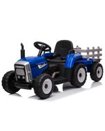 Swoop Elektrisk Traktor Med Trailer til Børn