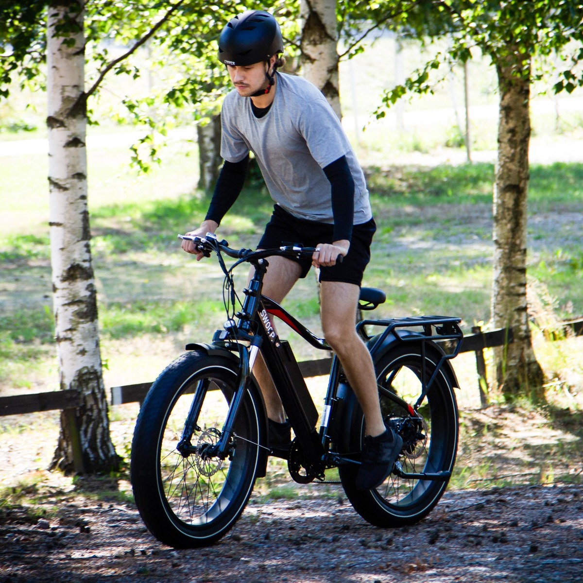 Swoop Fatbike Elcykel, 26"