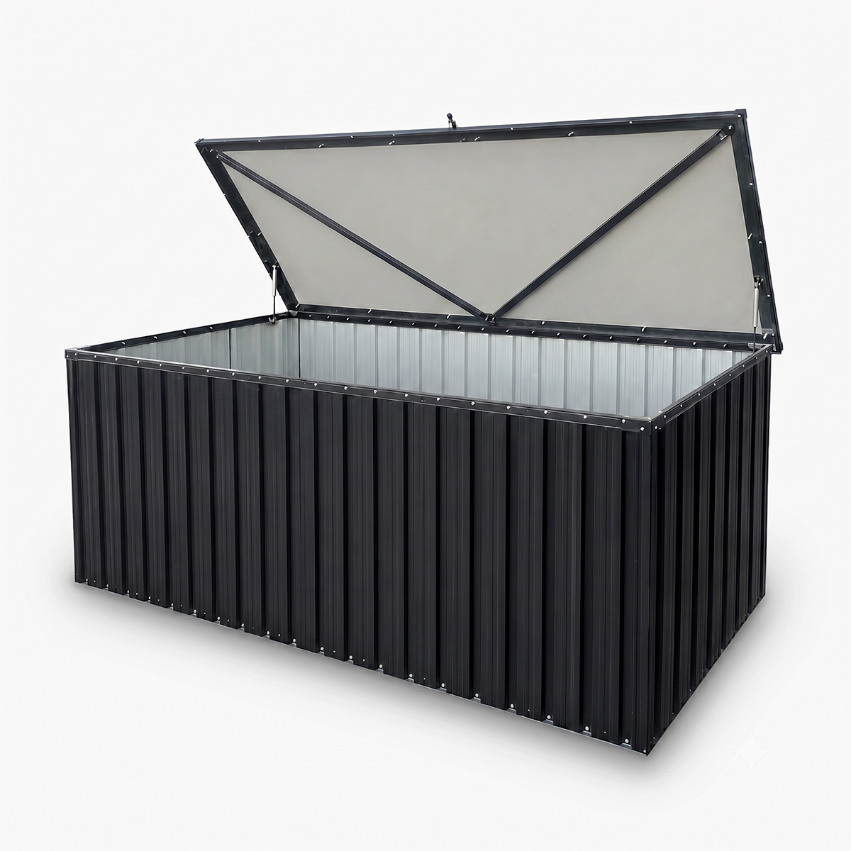 Fornorth Udendørs Opbevaringsboks 172x78x73cm 814L, Sort