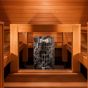 Vasta Elektrisk saunaovn Ignite 6kw, separat styring, 5-8m3, stål 
