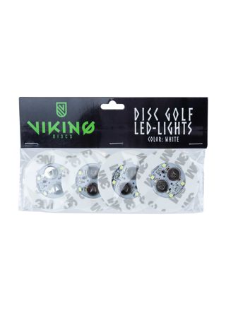 Viking Discs LED-lys til diske, 4stk, hvid